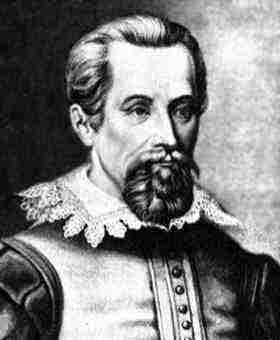 Engraving of Johannes Kepler