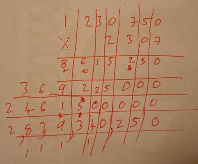 multiplying numbers of any size