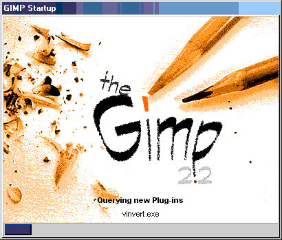 The Gimp loads - menus and interface eccentric but the same on Mac OS X, Linux and Windows