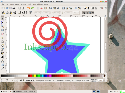 Inkscape 0.44 in dapper now