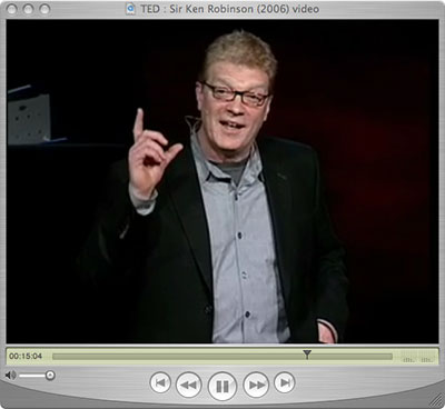 Ken Robinson using up 67 Mb of bandwidth