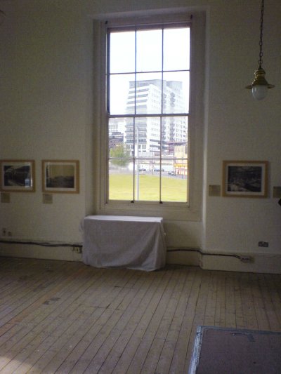 Curzon Street Station Birmingham - room during the Station photographic exhibition