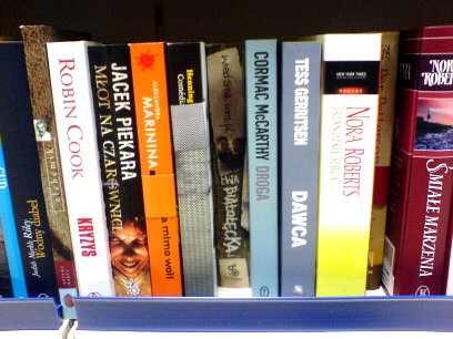 English books translated into Polish and on sale in my local Polish shop