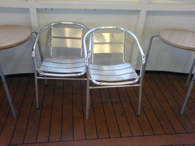 Two seats on ferry
